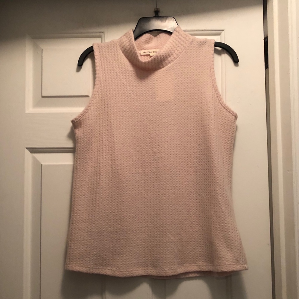 COPY - Size small beige nude light pink sleeveless sweater top